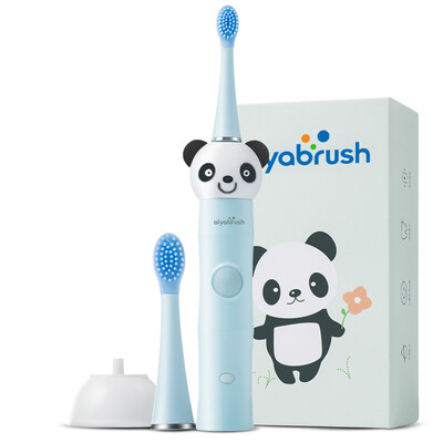 

Aiyabrush rechargeable intelligent sound wave toothbrush vibration electric toothbrush children toothbrush (blue