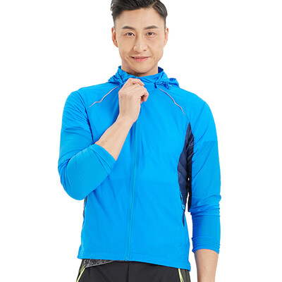 

Woodpecker TUCANO skin clothing men&39s quick dry light sunscreen outdoor sports windbreaker 17109ZM85693 color blue M