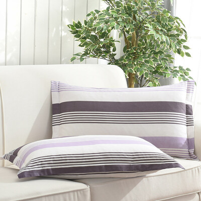 

Yingxin home textile cotton bedding high density pillowcase cotton pillowcase a pair of equipment 48 74 2 Jin Shang blue