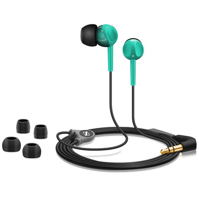 

Sennheiser Sennheiser CX215 fashionable ear style stereo headset earplugs green