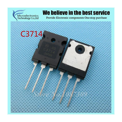

5pcs free shipping 2SC3714 C3714 High Power Transisitor 20A/500V/200W TO-3PL new original