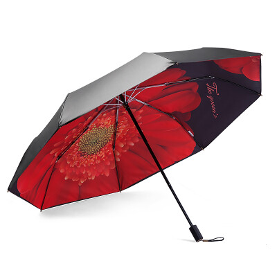 

NELLO (NIELLO) N8341 double-layer hand-open black plastic UV umbrellas rain umbrella N8341