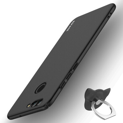 

ESCASE NOVA2 Plus Huawei телефона оболочка отправить кольцо пряжки двухсторонних выпечек все включено DROP жестких оболочки защитного рукав синих сияний