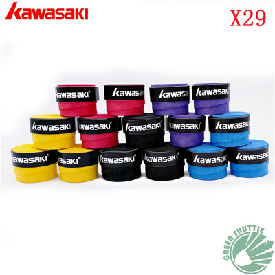 

Kawasaki Badminton Overgrip X28 X29 Тонкий тип Теннисные захваты Ракетки Захваты Ручной клей Overgrips 5 шт.
