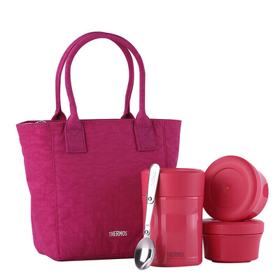 

ТЕРМОС СЕМЕЙНЫЙ ВАКУУМ НЕРЖАВЕЮЩАЯ СТАЛЬ Подогрев тушеных створчатых резервуаров Набор из трех частей, содержащий свежую коробку TCLA-470 CRB