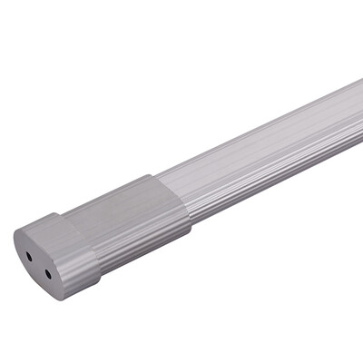 

Cobbe Cobbe Aluminum Magnesium Alloy Adjustable Telescopic Thicker Wardrobe Clothes Bar With Flange Aluminum White Medium