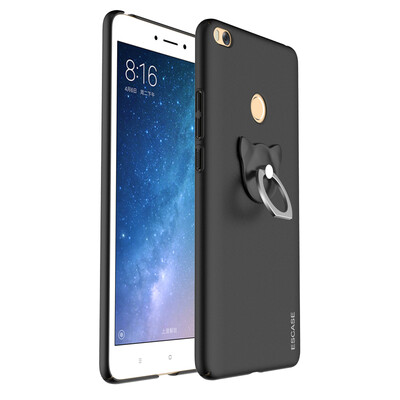 

ESCASE millet MAX2 mobile phone case to send removable buckle all-inclusive paint anti-ripping skin feeling series hard shell black