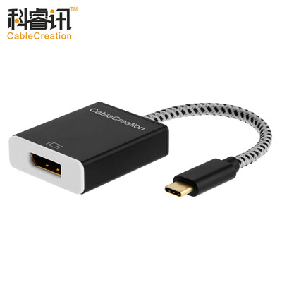 

CABLE CREATION Конвертер Type-C в DP USB3.1USB-C к адаптеру для адаптера дисплея Алюминиевый адаптерный кабель Новый дисплей для MACBOOK CD0276