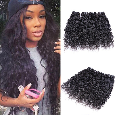 

Brazilian Natural Wave Hair Weave Bundles Remy Hair 100 Human Hair 3 Bundles 8-28 Inch Natural Color Free Shipping