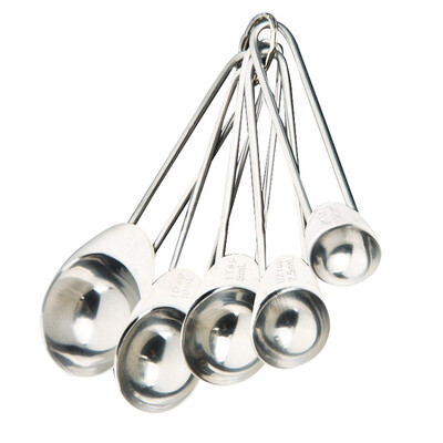 

Jingdong Supermarket] Fakeman (Fackelmann) baking with 5 stainless steel belt engraved spoon seasoning tools