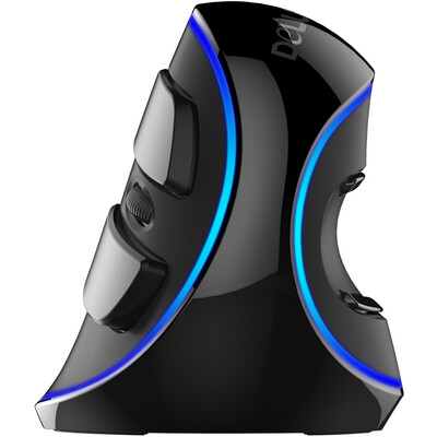 

Colorful (Delux) M618Plus Wired Optical Games Office Vertical Mouse Monochrome Blu-ray Standard Edition