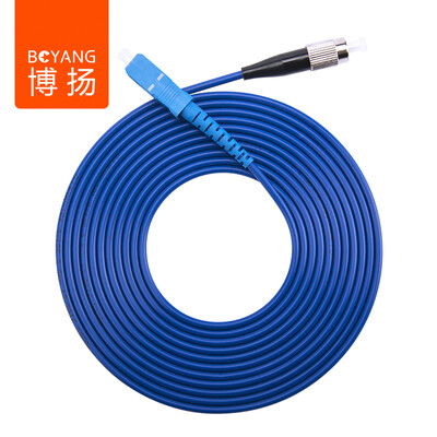 

Bo Yang BOYANG BY-K10311SM carrier-grade armored fiber jumpers transceiver pigtail 10 meters FC-SC single-mode single-core