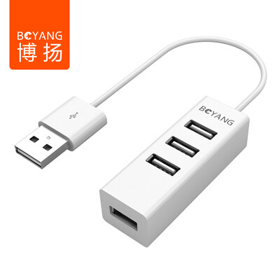 

Боян (Boyang) BY-U16 USB3.0 расширения высокоскоростных четыре HUB концентратора с задержкой четыре USB разветвителя (черный)