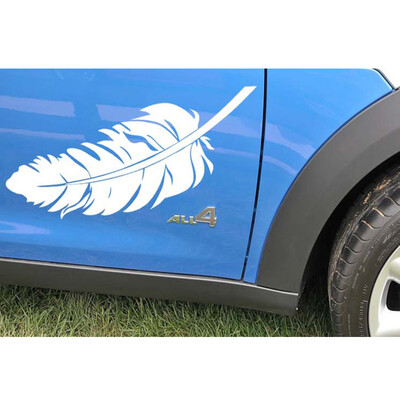 

Shengte водонепроницаемый солнцезащитный крем автомобиль наклейку скрепки с луком нуля автомобиль наклейка размер: 19 * 8 см