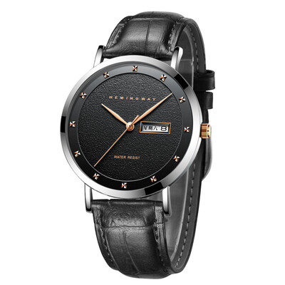 

HEMINGWAY Elegant Gentlemen Calendar Quartz Men's Watch