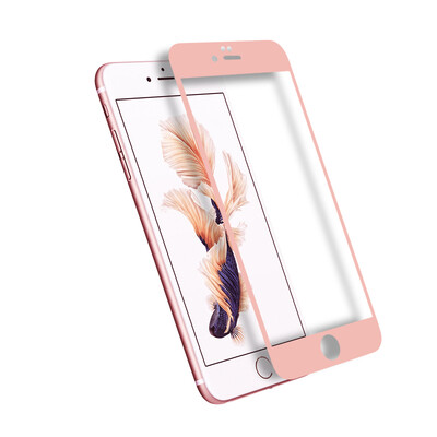 

Machine Hall 6s / 6 full-screen coated tempered glass film / HD anti-blue anti-fingerprint anti-fingerprint mobile phone film for iPhone 6s / 6 4.7 inches - rose gold