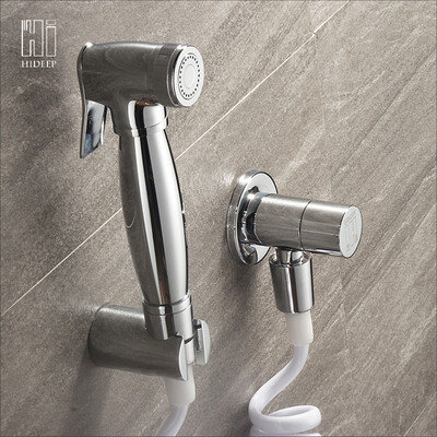 

HIDEEP One enters two out pure brass angle valve Faucet