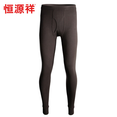 

Hengyuanxiang mens comfortable&soft cotton thin warm pants