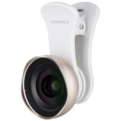 

MOMAX MOMAX CAM8L mobile phone lens high-definition no distortion wide-angle camera phone camera lens professional lens champagne gold