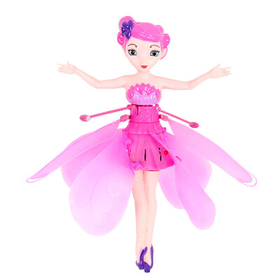 

DIY Baby Flying Fairy Dolls Learning & Education Infrared Induction Control Flying Angel Doll toys Xmas girls Gift Random color