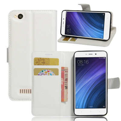 

GANGXUN Xiaomi Redmi 4A Case High Quality PU Leather Flip Cover Kickstand Anti-shock Wallet Case for Xiaomi Redmi 4A