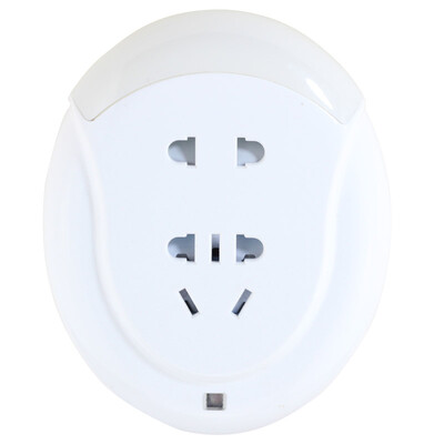 

Breeze QF-Y1 two holes night light with child protection door converter socket plug plug board drag board