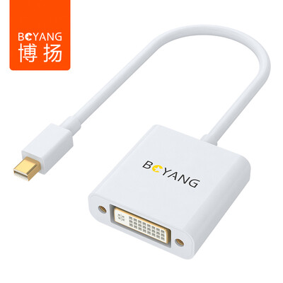 

Bo Yang (BOYANG) BY-06Z02 MiniDP to DVI конверсионный кабель Mini Displayport to DVI адаптер проектор проектор Apple молниеотвод