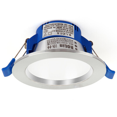 

Jingdong supermarket] Lorraine (ROLin) LED downlight ceiling light 3W2.5 inch hole 75mm high light one soft white
