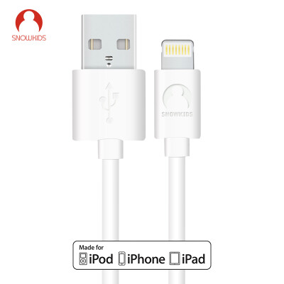 

Snowkids Apple MFi-approved charging and data transfer cable