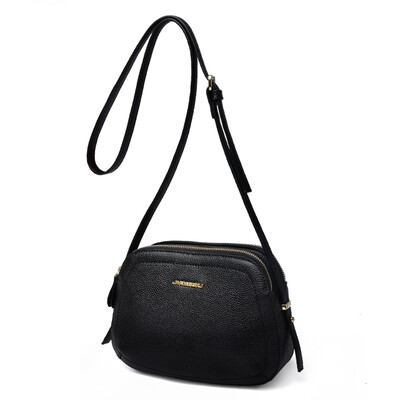 

Jane Xiu JIANXIU Europe&the United States fashion first layer leather handbags wild shoulder bag Messenger bag soft leather packet 3028 red