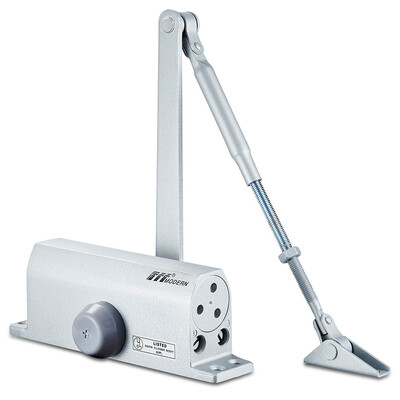 

MODERN Metal Door Closer Hydraulic Cushion Automatic Door Closer Small Load-bearing 25kg MS-F8001AW