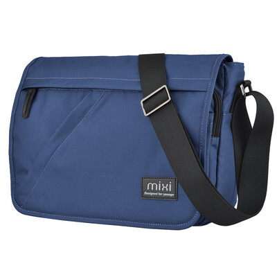 

Mi Xi single shoulder bag male sports leisure Messenger bag men fashion multi-functional cover double buckle men&39s messenger bag bag male wave cloth bag blue 12 inch M5177