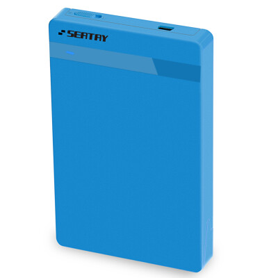 

Shuo Li Tai (SEATAY) HDS2130-BL 2.5 inch USB3.0 mobile hard disk box SATA serial port notebook hard disk external box blue