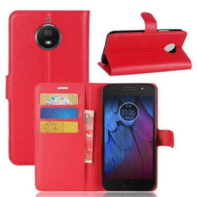 

GANGXUN OnePlus 5 Case High Quality PU Leather Flip Cover Kickstand Anti-shock Wallet Case for OnePlus 5