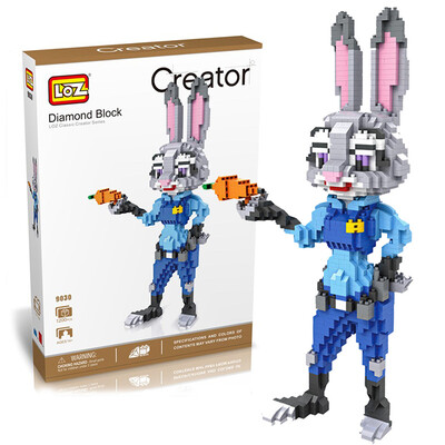 

Loz Building Diamond Blocks "Zootopia" Judy 1200 Pcs 8
