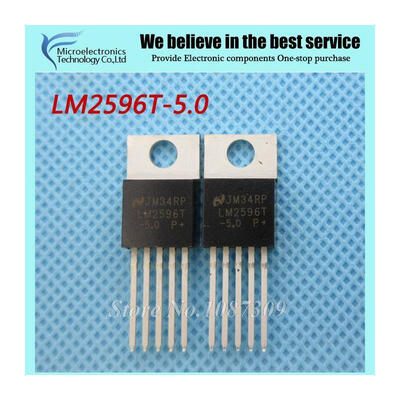 

10pcs free shipping LM2596T-50 LM2596 LM2596T Voltage Regulators - Switng Regulators 150 KHZ 3A EP-DOWN VLTG REG TO-220-5