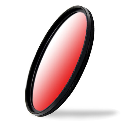 

Zhuo Mei (ZOMEI) 67mm gradient red round gradient effect filter