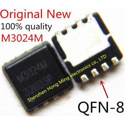 

(10piece)100% New QM3024M3 QM3024M M3024M 3MM*3MM QFN-8 MOSFET(Metal Oxide Semiconductor Field Effect Transistor)