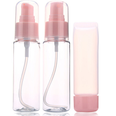 

Three sets of 50ml spray bottle 50ml bottle 40ml squeeze bottle MF5008 make-up wash bottle bottle spray bottle
