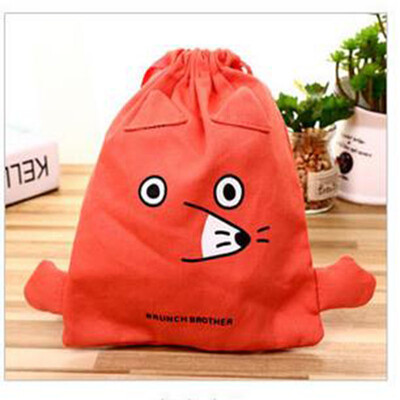 

Linen bunched bag drawstring bag travel bag bag debris storage bag gift bag