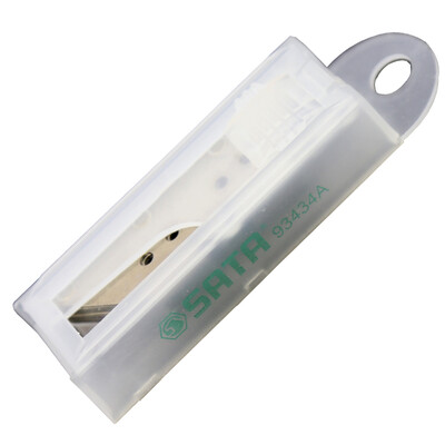 

SATA 93434A 10 piece set utility knife trapezoidal blade wallpaper cutting blade