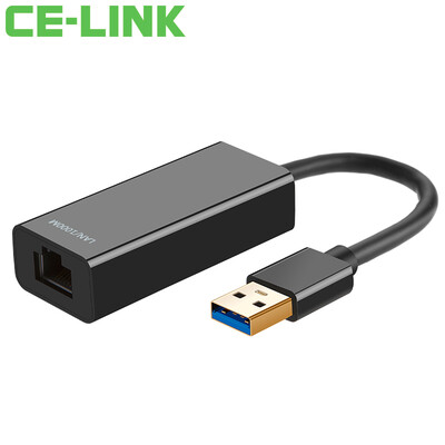 

CE-LINK USB 3.0 to RJ45 1000Mbps Wired Ethernet Adapter/3-Port USB 3.0 Hub with RJ45 1000Mbps Ethernet Adapter