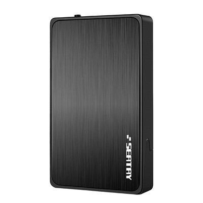 

Шо Ли-тай (SEATAY) HDAS6350-B 3,5-дюймовый сплава чертеж последовательный порт USB 3.0 Поддержка внешняя коробка 8Т жесткий диск без инструментов HDD корпус SATA, SSD-черный