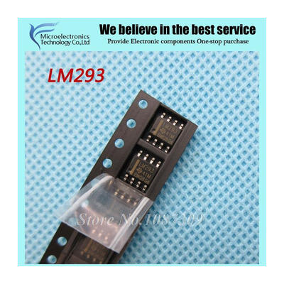 

10pcs free shipping LM293 LM293DR SOP-8 Analog Comparators 2-36V Dual -25 to 85 deg C new original