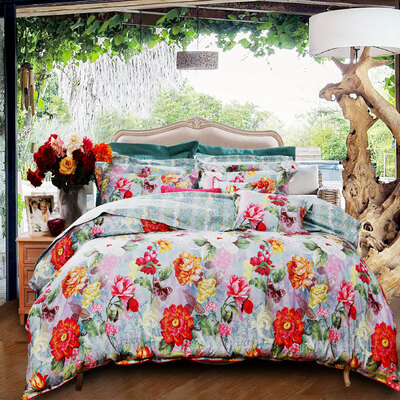 

FUANNA cotton bed set/bed kit (duvet cover/bedsheet/pillowcase)
