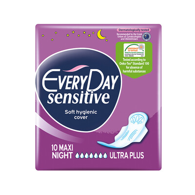 

Yirui everyday cloud soft 24cm sanitary napkin daily 10 sensitive muscle imported from Europe