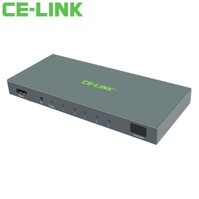 

CE-LINK 2204 HDMI5x1 five into a smart switch with remote control 5 into a computer connection TV HD video switcher 1.4 version support 1080P 3D