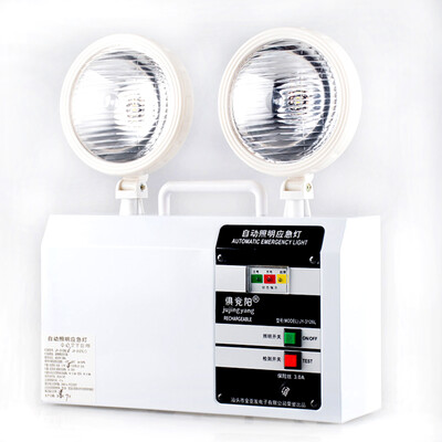 

Rechargeable LED lantern safety exit light 10W two head fire emergency light for elevator,Household