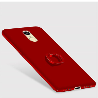 

Phone Case For Huawei Enjoy 6 Ultra Thin Slim Cover Simple PC Back Ring Holder 360°Rotation Protection For Huawei Enjoy 6