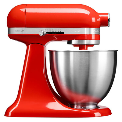 

KitchenAid Cooker Home Mini Mini Automatic Chef&Mixer Kneading Dough Mixer 5KSM3311XCHT Warm Orange Imported